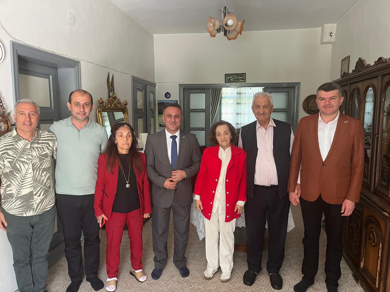 Rektör Yıldız’dan Mahmut Oltan Sungurlu’ya Ziyaret