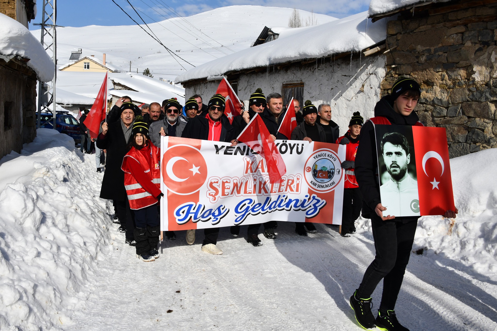 Yenice Köyü Spor Şenliği’nde Bayrak Hassasiyeti Ön Plandaydı