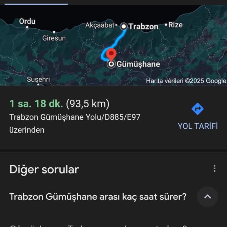 Gümüşhane-Trabzon arası ulaşıma yüzde 40 zam!