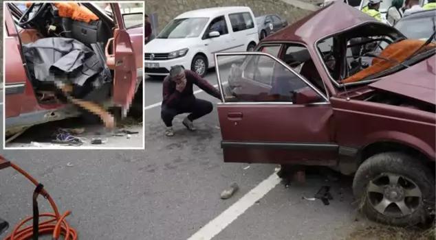 Gümüşhane’de kaza: 3’ü çocuk 5 yaralı