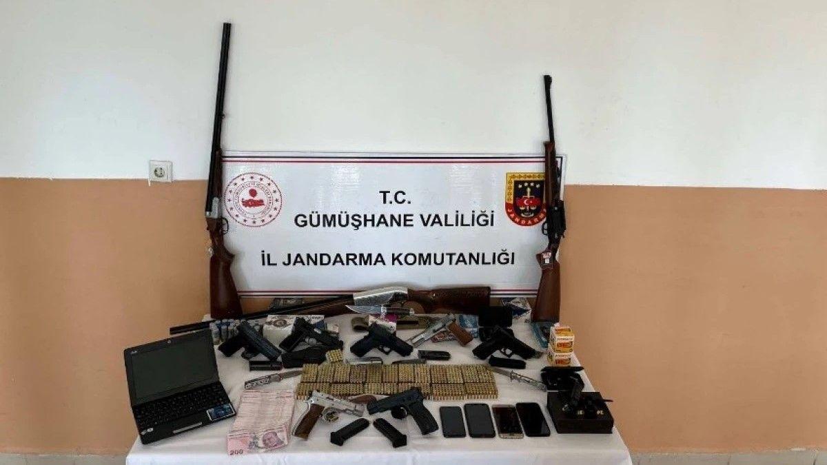 Şiran’da ‘Sarmal Operasyonu’nda 4 tutuklama
