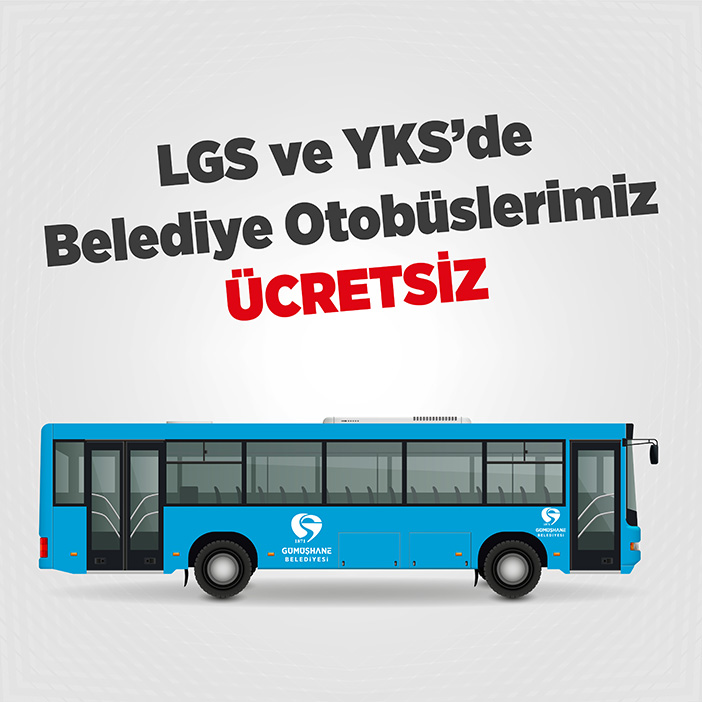 Gümüşhane Belediyesi’nden LGS ve YKS Adaylarına Tam Destek