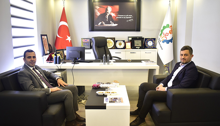 Kaymakam Algın’dan KTSO’ya Veda Ziyareti