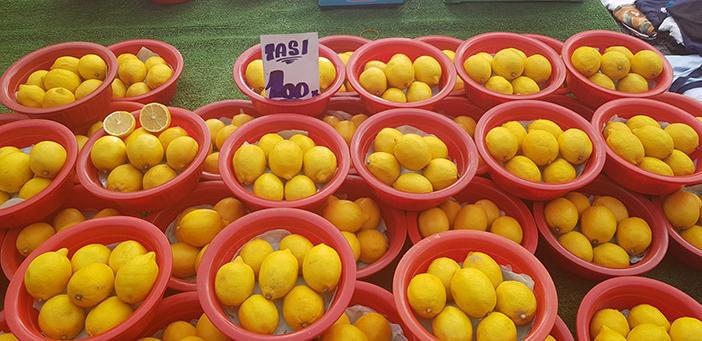 Limonun Tadı Değil, Fiyatı Ekşi! Hal’de 20, Pazarda 15 TL