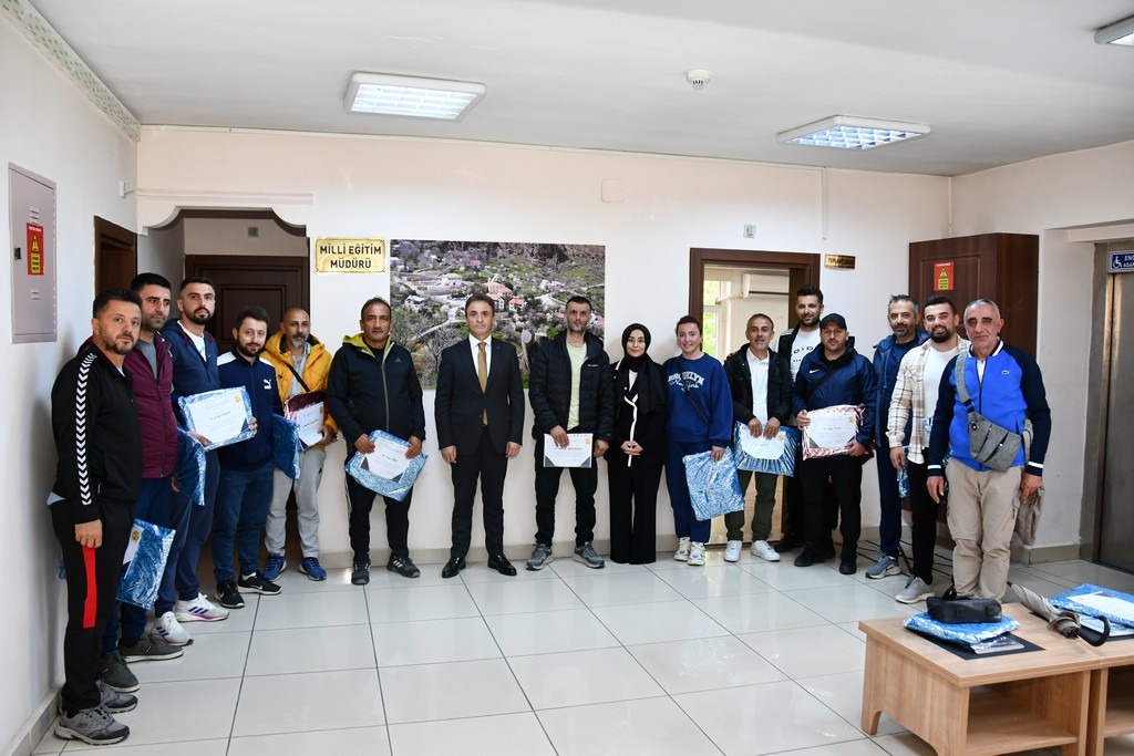 Spor Öğretmenlerine Teşekkür Ziyareti