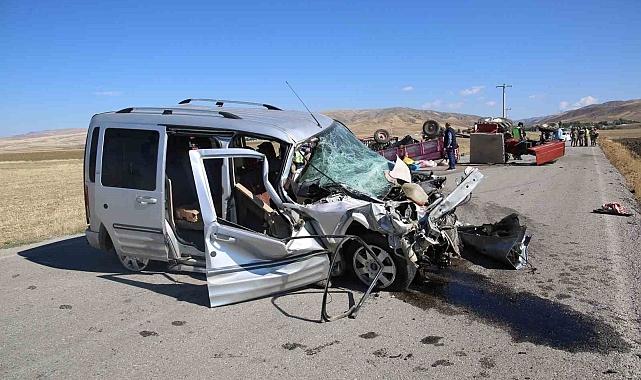 Kelkit’te trafik kazası 10 yaralı