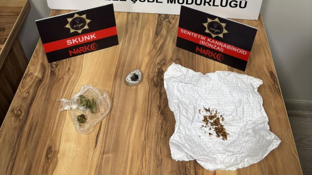 Gümüşhane’de Narkotik Operasyonu: 2.47 Gram Skunk ve Bonzai Ele Geçirildi