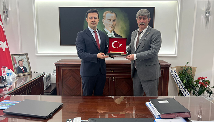 Torul Kaymakamı Çelik Göreve Başladı, Başkan Özdemir’den Hayırlı Olsun Ziyareti