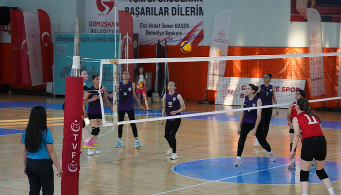 Voleybol Tutkusu Gümüşhane’de Sahaya Yansıdı