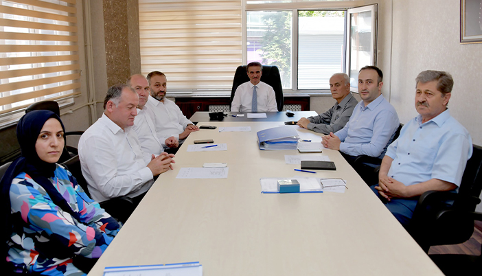 Gümüşhane İl Encümeni Yatırımları Değerlendirdi