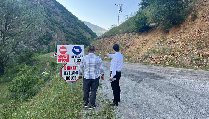 Güzeloluk Grup Yolundaki Engel Kaldırıldı