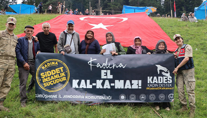 Kürtün’de Kadına Yönelik Şiddetle Mücadele İçin Anlamlı Etkinlik