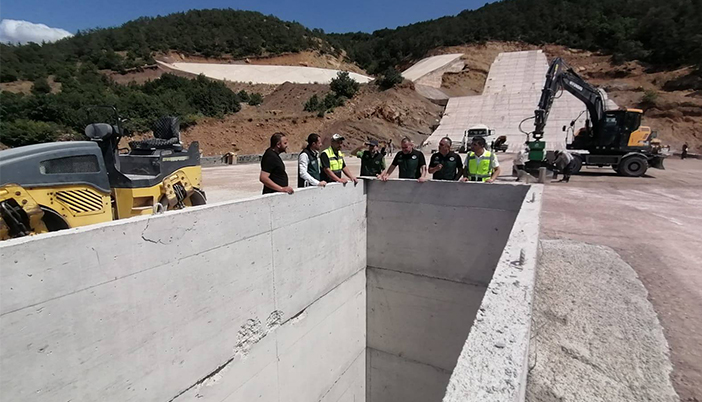 Tersun Barajı’nda Çalışmalar Tüm Hızıyla Sürüyor