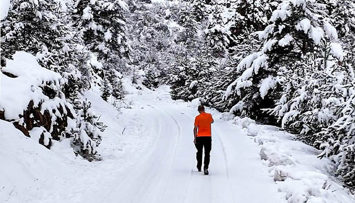 Gümüşhane Beyaza Büründü – Gündoğumu