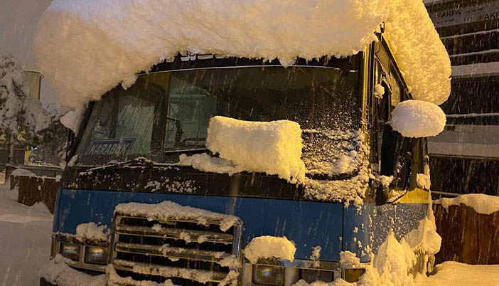 Karabük’te Kışın Sert Yüzü: Son Yılların En Yoğun Karı