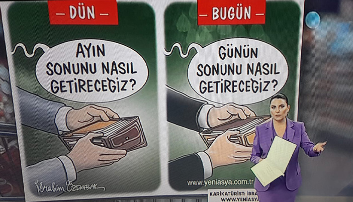 İbrahim Özdabak’ın Çizgisi Ekonomik Tabloyu Özetledi