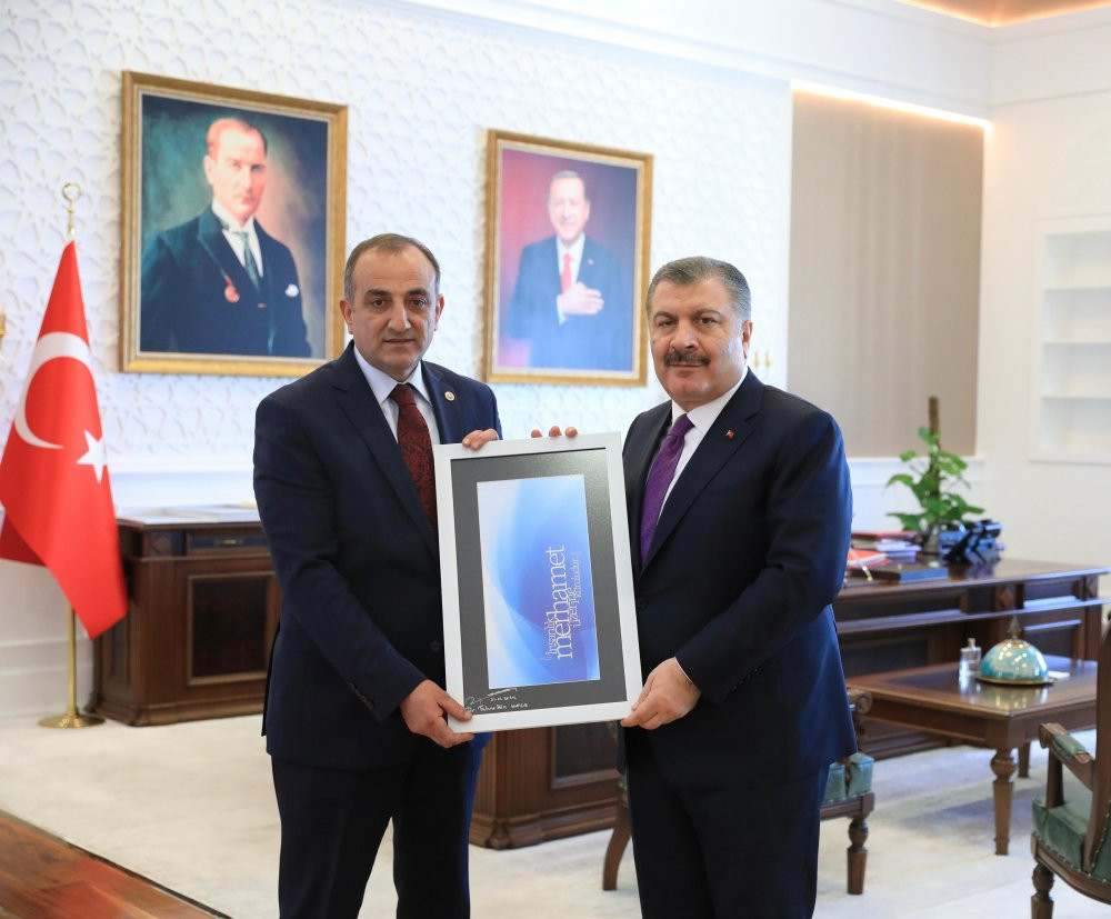 Milletvekili Küçük, Bakan Koca’yı ziyaret etti