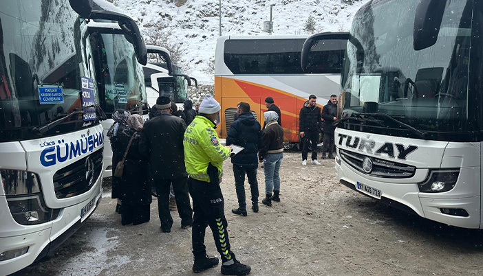 Ara Tatil Başladı, Gümüşhane Otogarı Hareketlendi