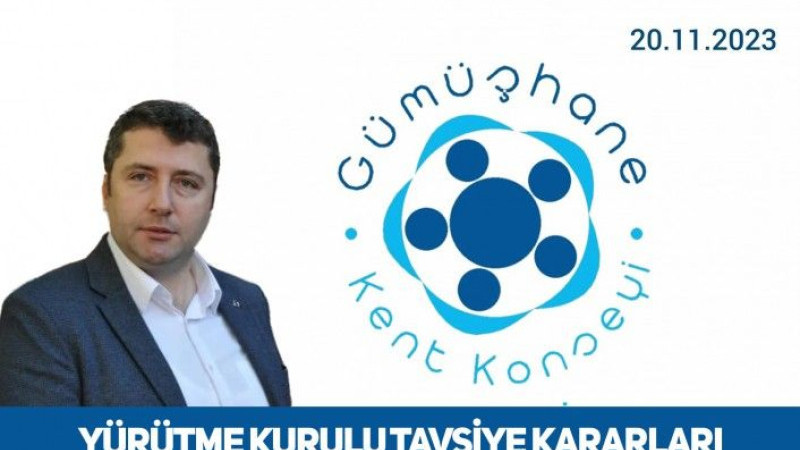 Kent Konseyi’nden Tavsiye Kararları