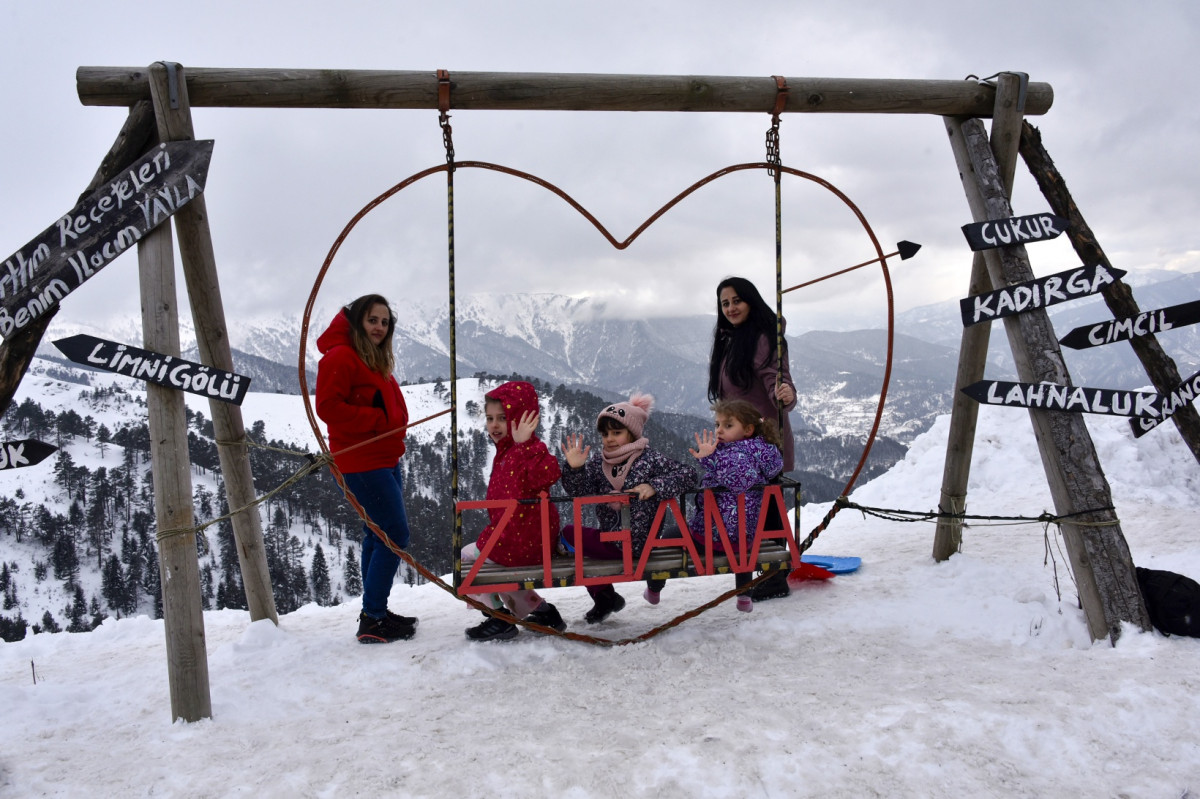 Zigana Kayak Merkezi Karne Tatilinde Rekor Kırdı!