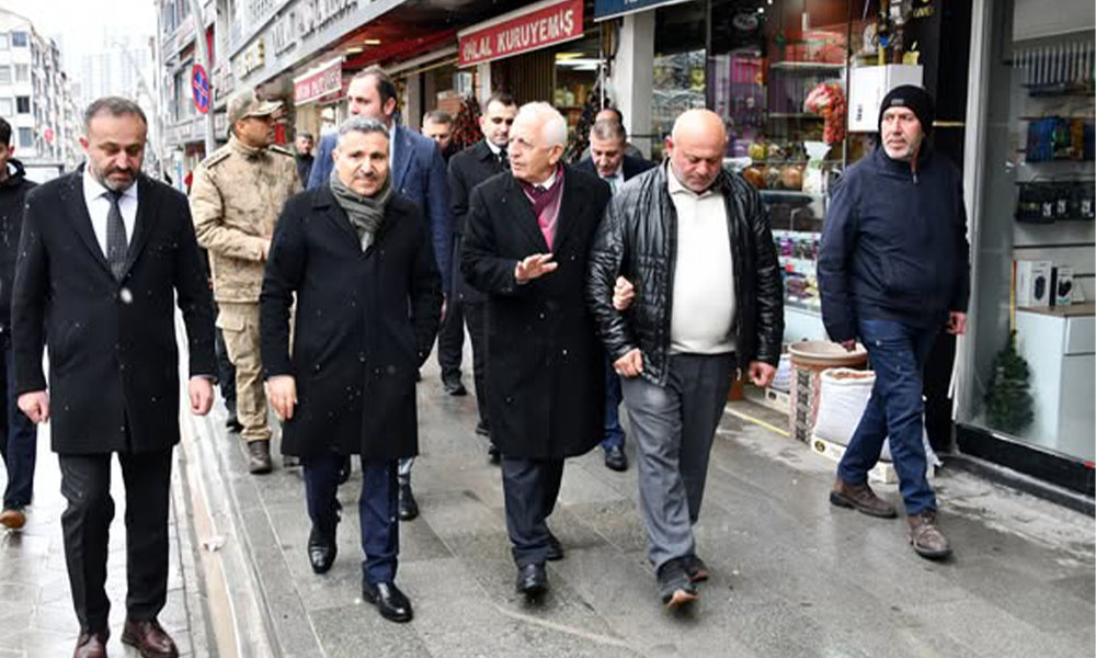 Vali Cevdet Atay’dan İlk Gün Esnaf Ziyareti