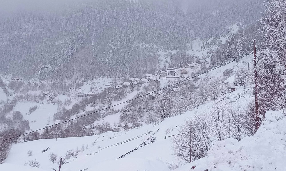 Torul Goryana Armutlu’da Kışın Çetin Ama Bir O Kadar Da Büyüleyici Yüzü