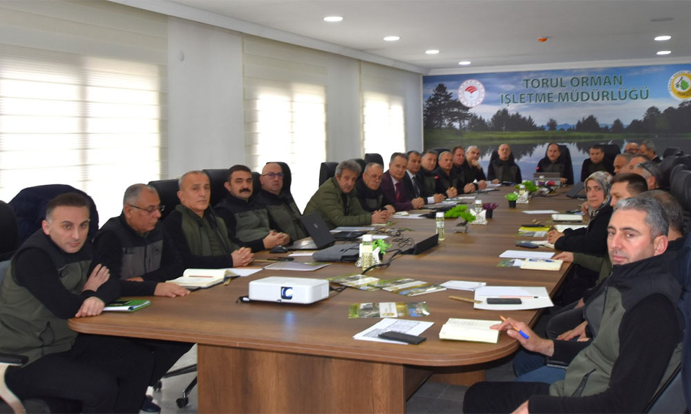 Trabzon Orman Bölge Müdürlüğü’nden Torul’da Stratejik Toplantı